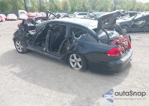 2012 Volkswagen Passat 2.5L Se из США, поврежденный, VIN 1VWBP7A35CC083513